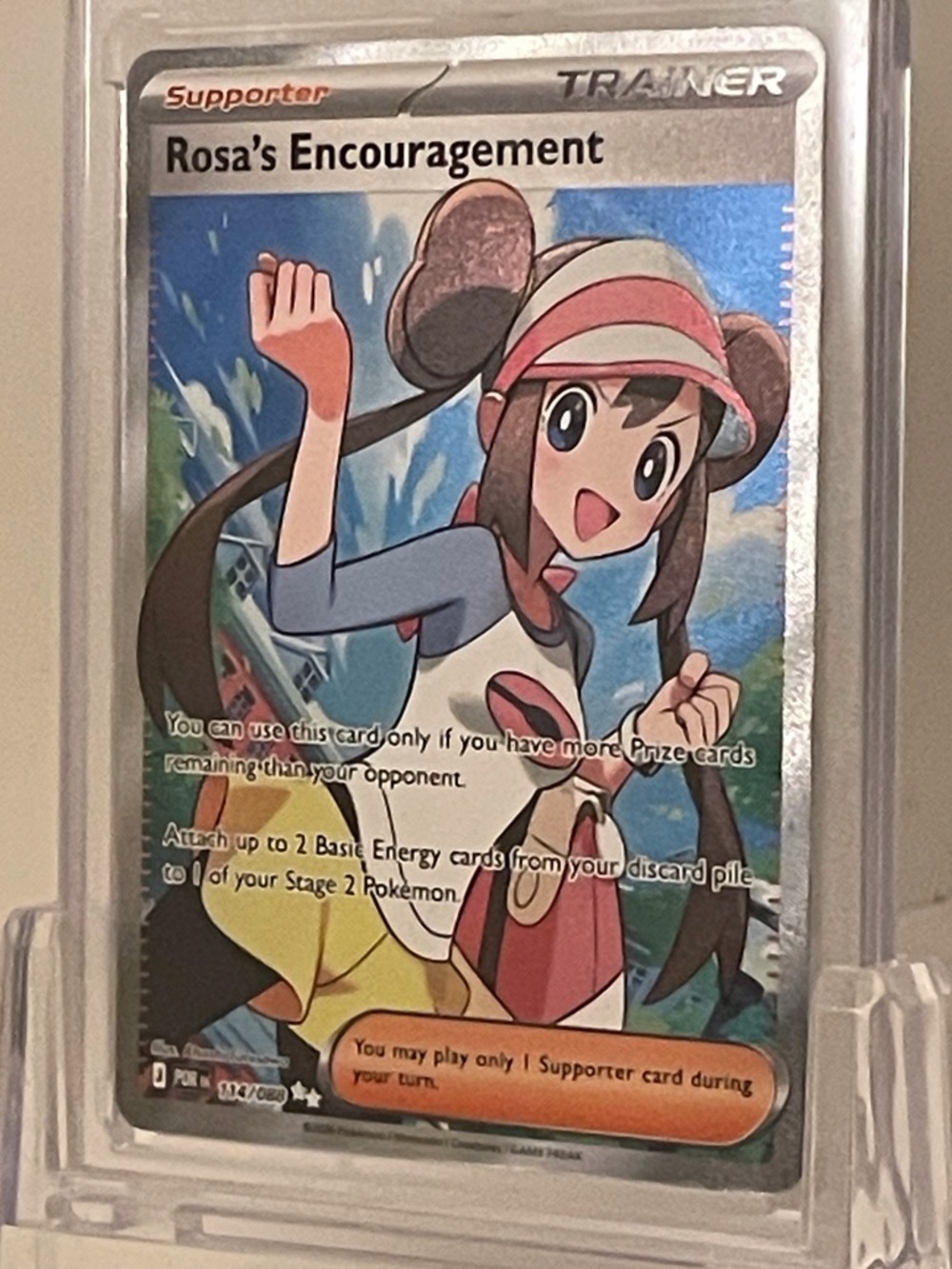 Pokémon: Rosa’s Encouragement Full ART SECRET RARE